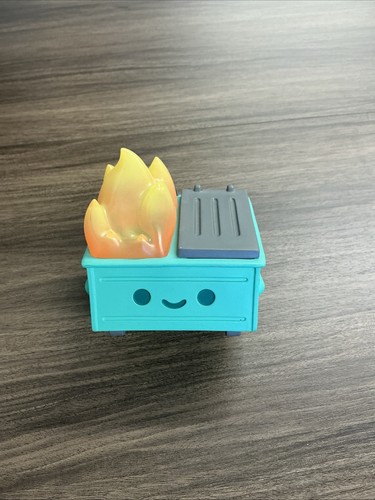 100 soft dumpster fire vinyl - 100%,