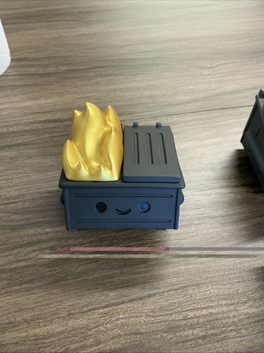 Dumpster fire 100 soft black - 100%,