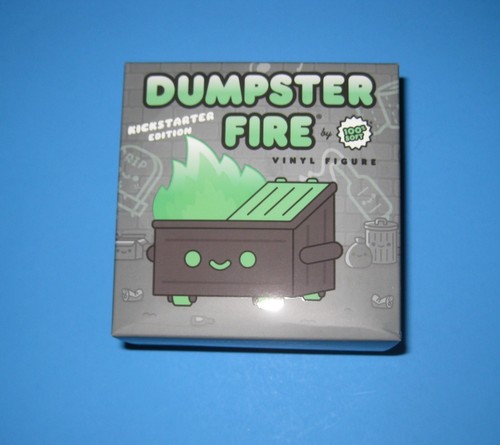 Dumpster fire 100 soft green - soft,